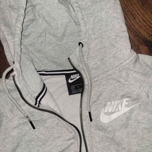 Nike Gray Hoodie Sweatshirt